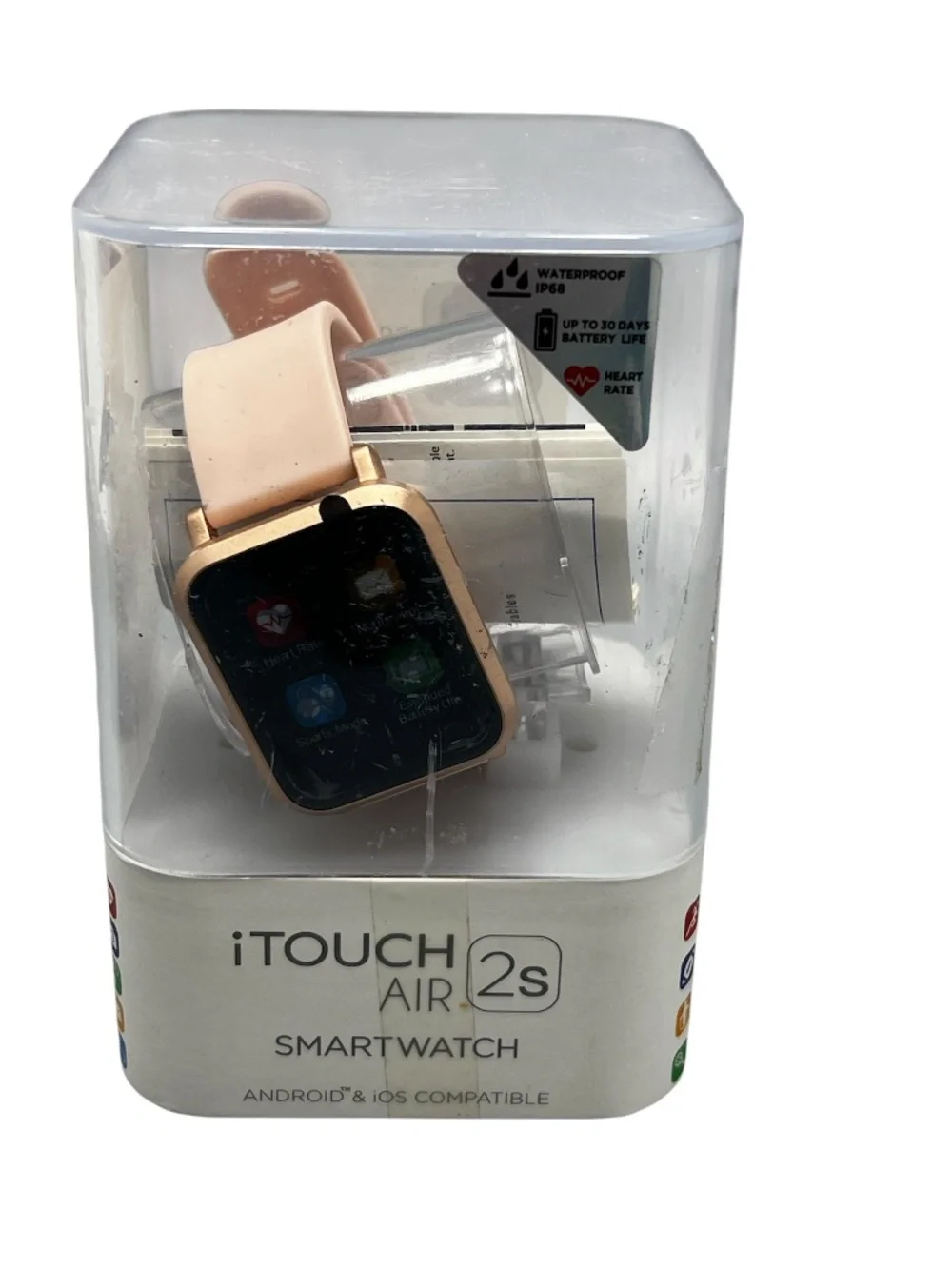 iTouch Air 2S Ladies Smartwatch Pink Strap